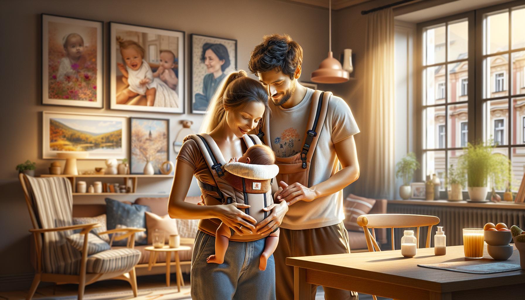 Jak nosit miminko: Ergonomické způsoby pro pohodlí obou