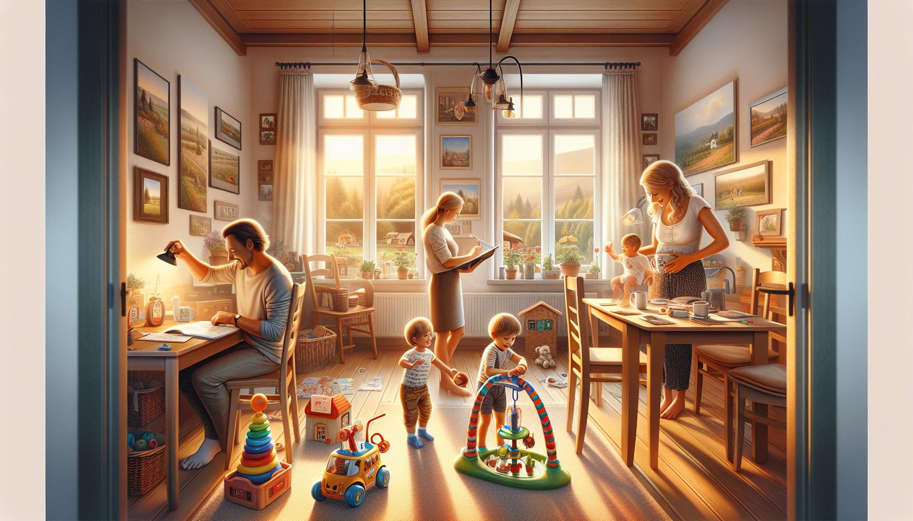 Důležitost domácí přítomnosti pro zdravý vývoj dítěte