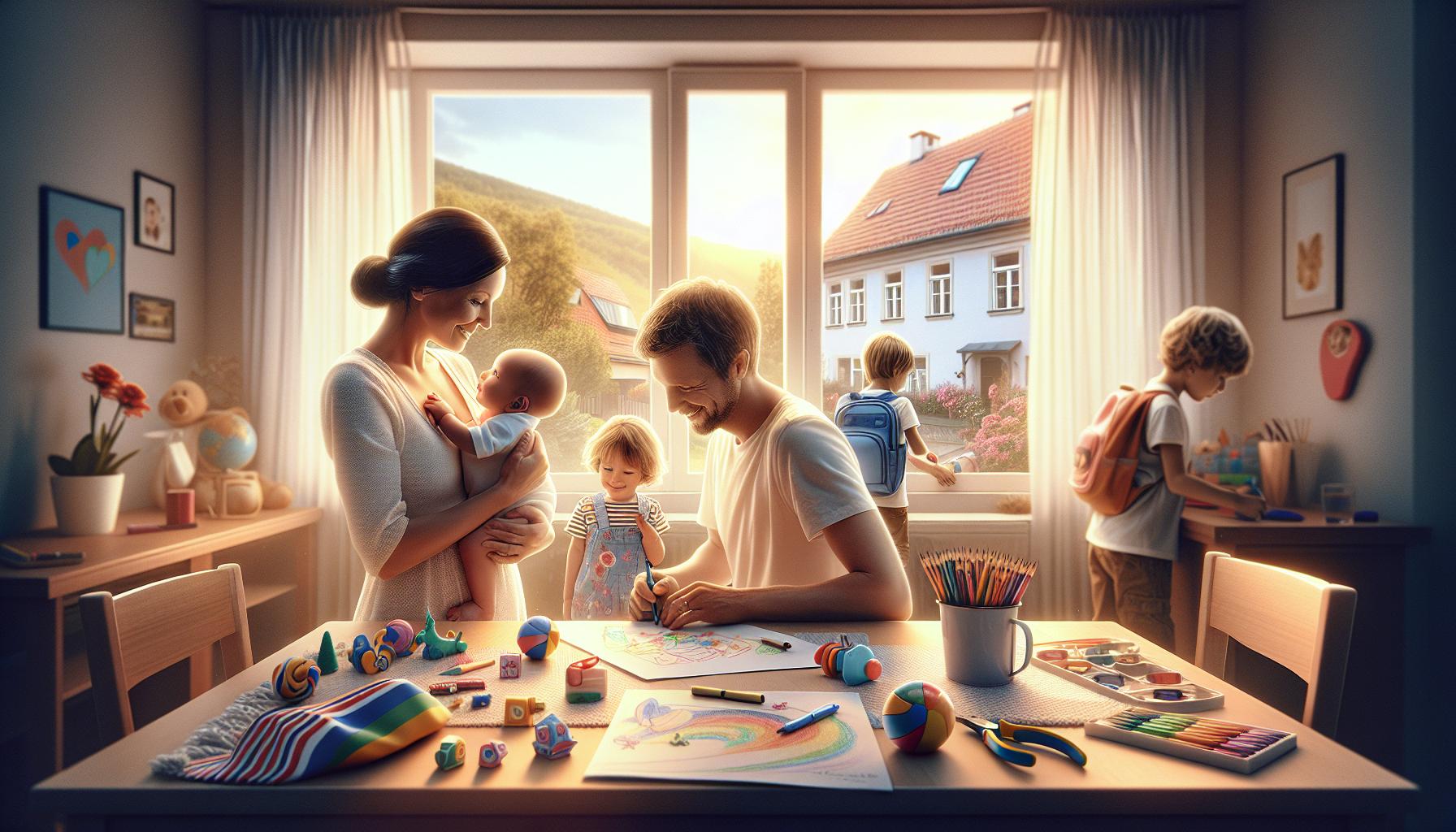 Fáze vývoje barevného vidění u dětí
