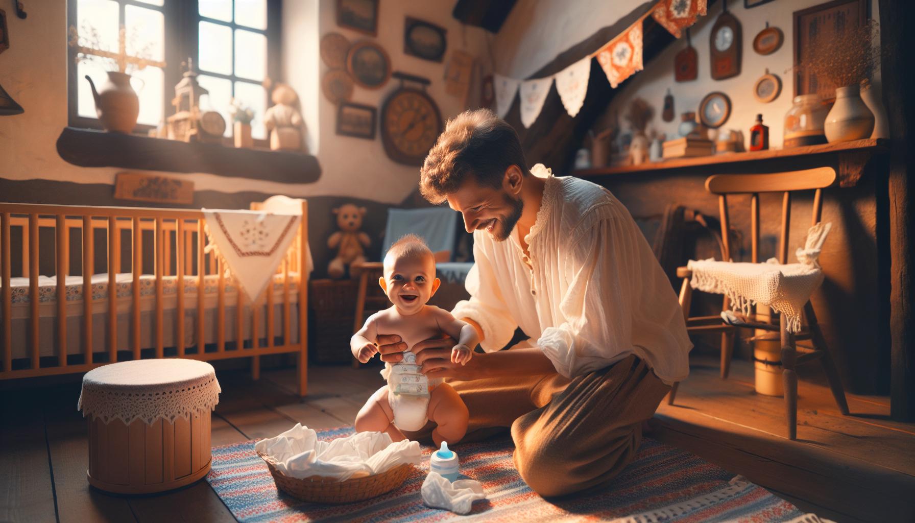 Jak správně přebalit batole: Základní technika