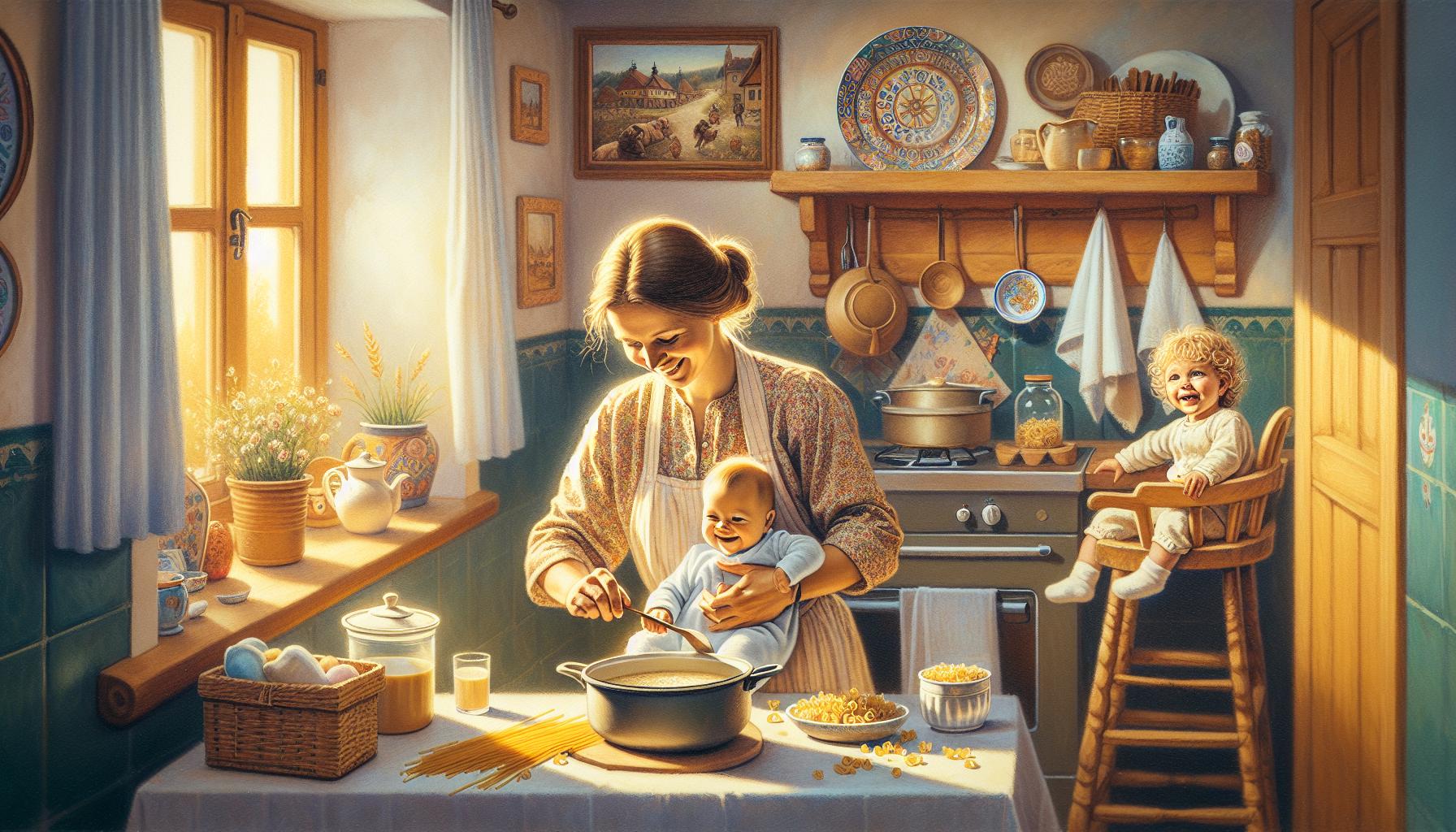 Jak správně připravit těstoviny pro miminko
