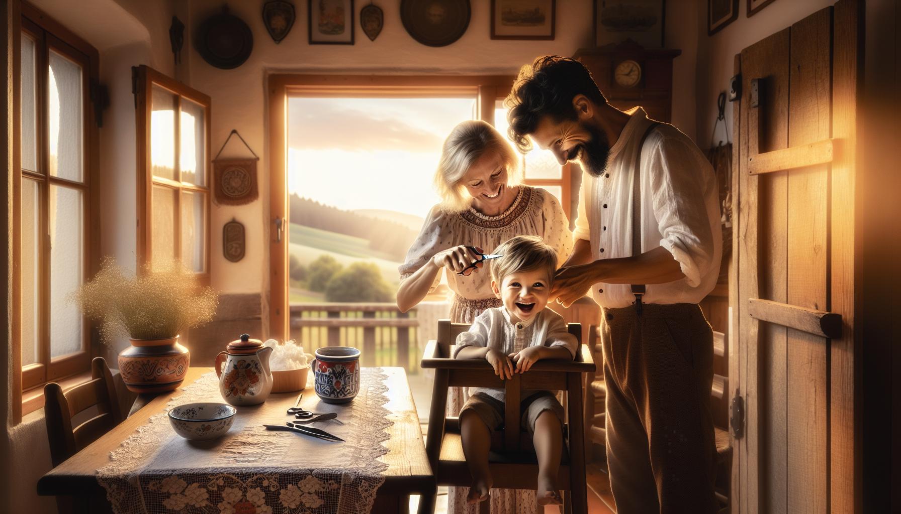 Jak vybrat správný čas na střihání dítěte