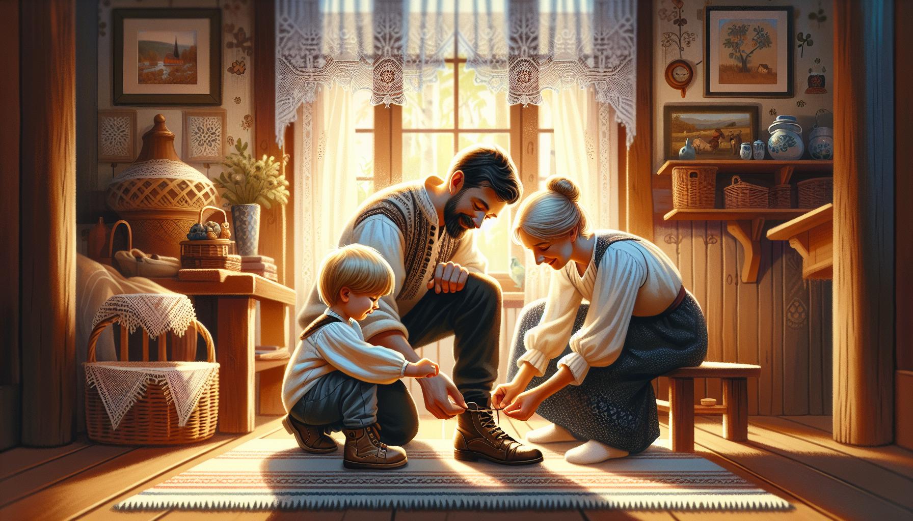 Krok za krokem: Jak naučit dítě zavazovat tkaničky