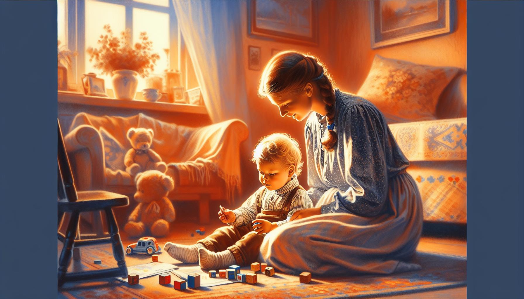 Příčiny fixace batolete na matku